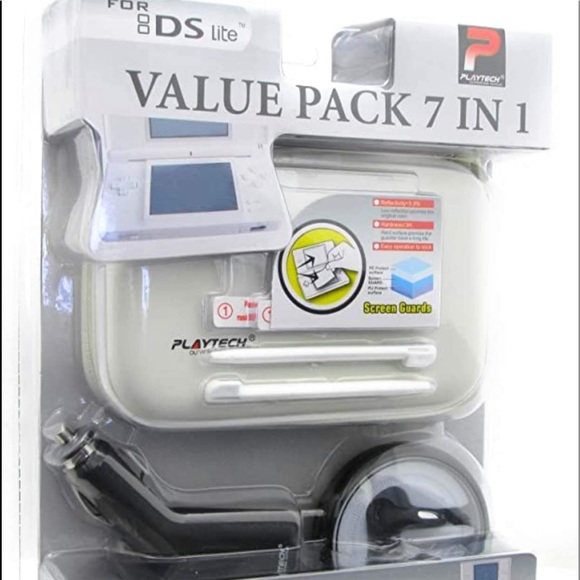 DS Lite Playtech Accessory Value Pack for DS Lite 7 in 1 - Picture 2 of 6